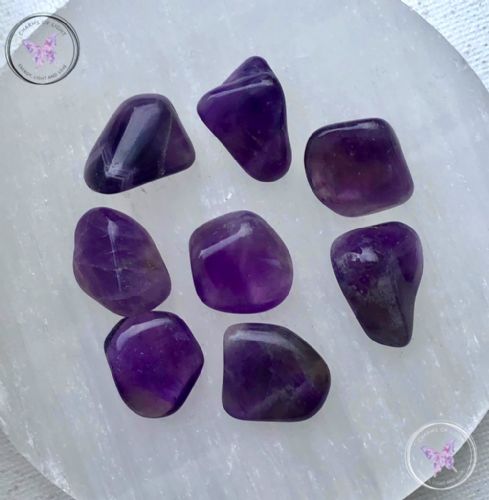 Dark Amethyst Tumble Stone